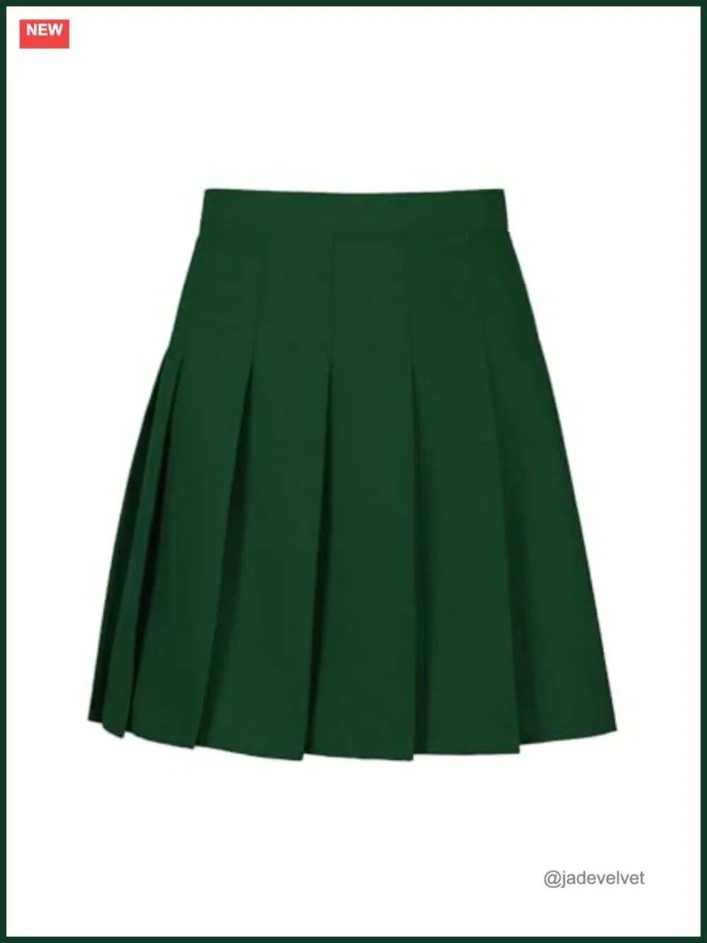 Girls High-Waist A-Line Pleated Skort with Built-in Shorts School Uniform